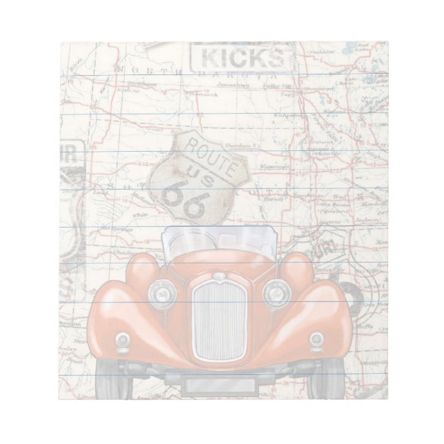 Route 66 - SRF Notepad (Front)