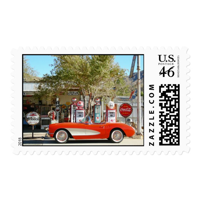 Route 66 stamp