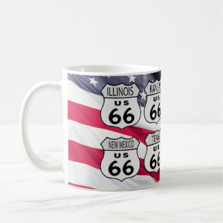 Route 66 States Coffee Mug