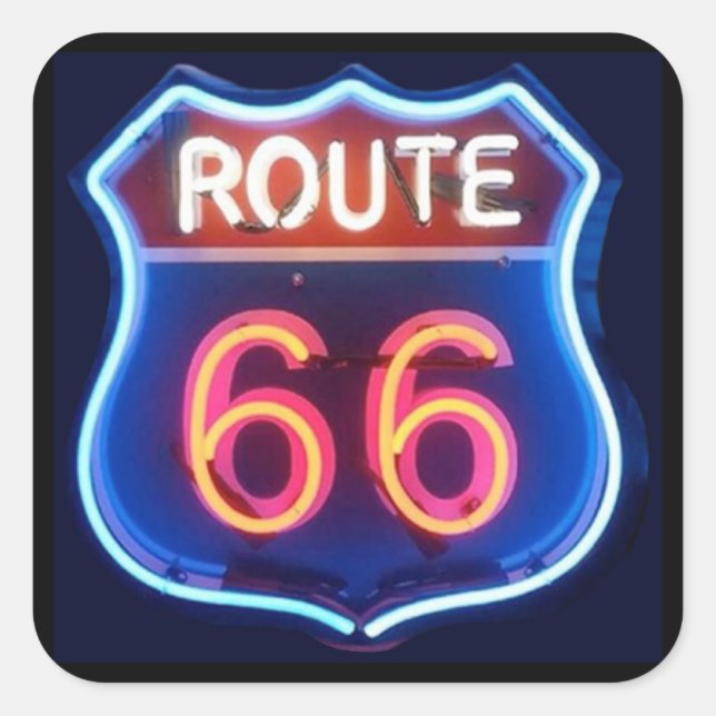 Route 66 Sticker (Front)