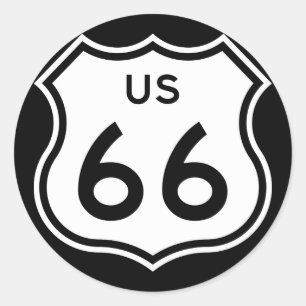 Route 66 Sticker