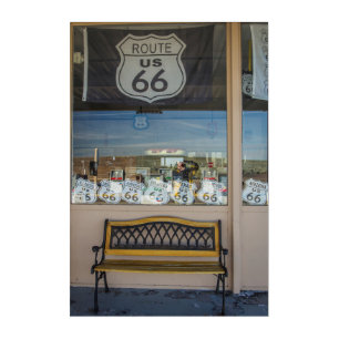 Route 66 Storefront Acrylic Print