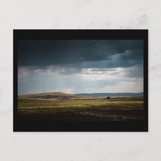 Route 66 Storm, Airzona Postcard (Front)