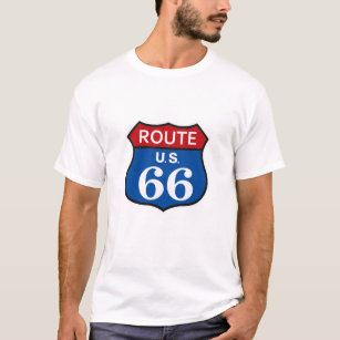 T-shirt Graphique Route 66 – Mannys Chop House Pontiac IL – Taille L