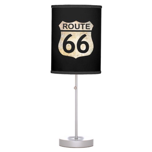 Route 66 table lamp (Front)