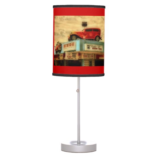 Route 66 table lamp (Front)