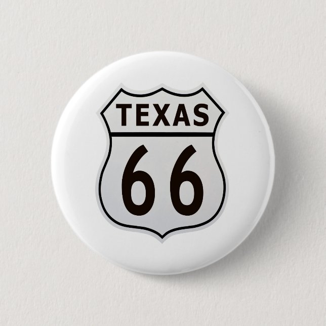 Route 66 Texas Button (Front)