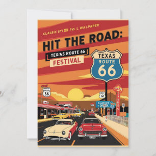 Route 66 Texas Invitation