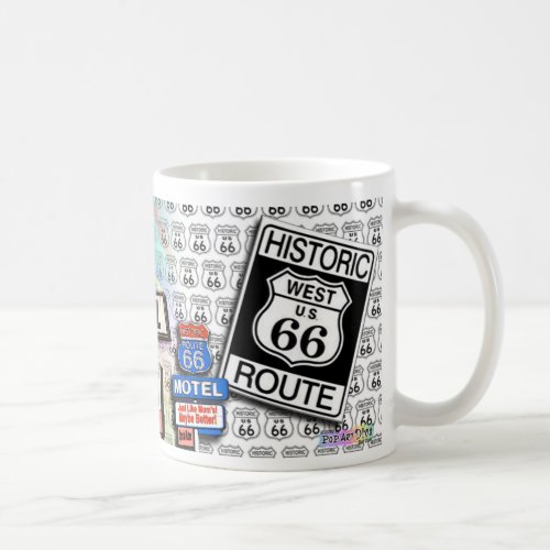 ROUTE 66 _ The Mother Road Mugs  Cups