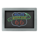 Road Truck Warning Sign Belt Buckle | Zazzle