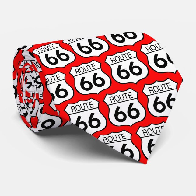 Route 66 Tie (Rolled)