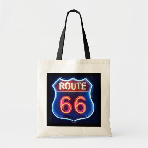 Route 66 tote bag