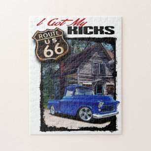 Route 66 Truck Jigsaw Puzzle