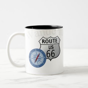 Route.66 Two-tone Coffee Mug by ImpressImages at Zazzle