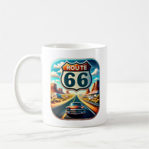 Route 66 United States of America Coffee Mug