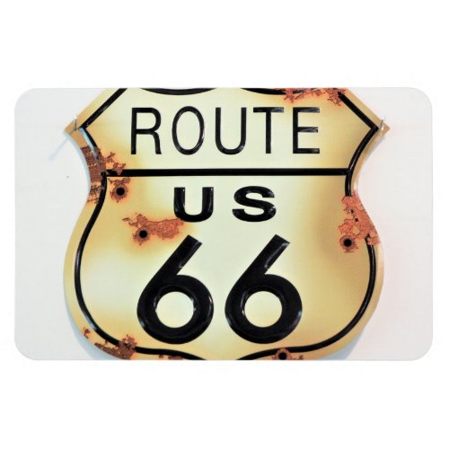 Route 66 Vintage Highway Sign Magnet