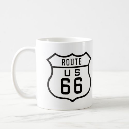 Route 66 Vintage Sign Coffee Mug