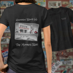 Route 66 Vintage Winslow Arizona Photo T-Shirt
