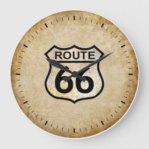 Route 66 Wall Clock