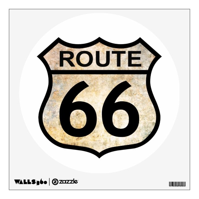 Route 66 wall decal (Front)