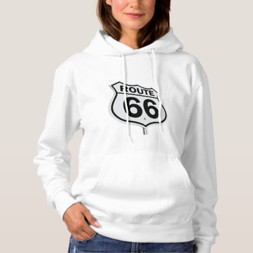 Route 66 womens hooded sweatshirt hoodie