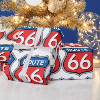 Route 66 Wrapping Paper by Incatneato at Zazzle