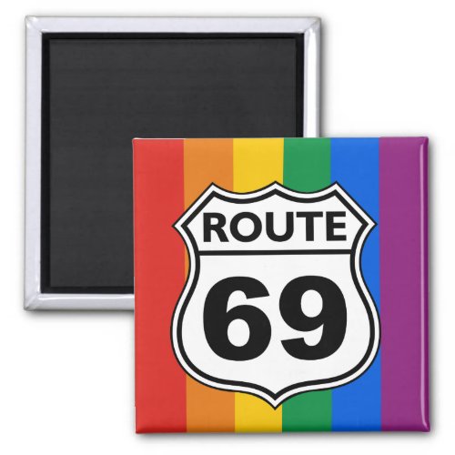 ROUTE 69 MAGNET