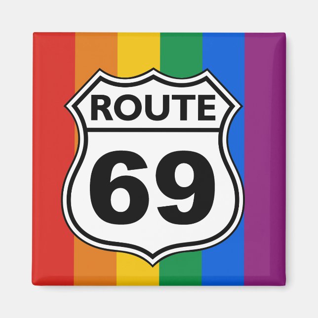ROUTE 69 MAGNET (Front)
