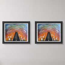 Route de souffrance /    Paper (Matte)