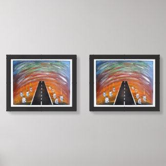 Route de souffrance /    Paper (Matte) Wall Art Sets
