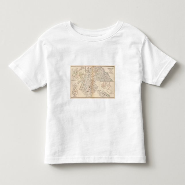 Route, Gettysburg campaign Toddler T-shirt (Front)