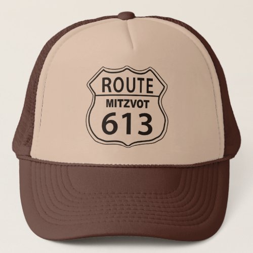 Route Mitzvot 613 Trucker Hat