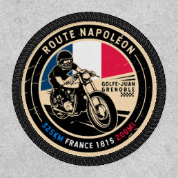 Route Napoleon | France | Motorcycle Patch