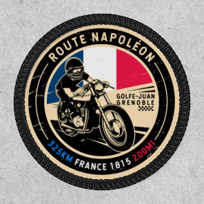 Route Napoleon | France | Motorcycle Patch