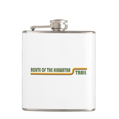 Route Of The Hiawatha Trail Flask