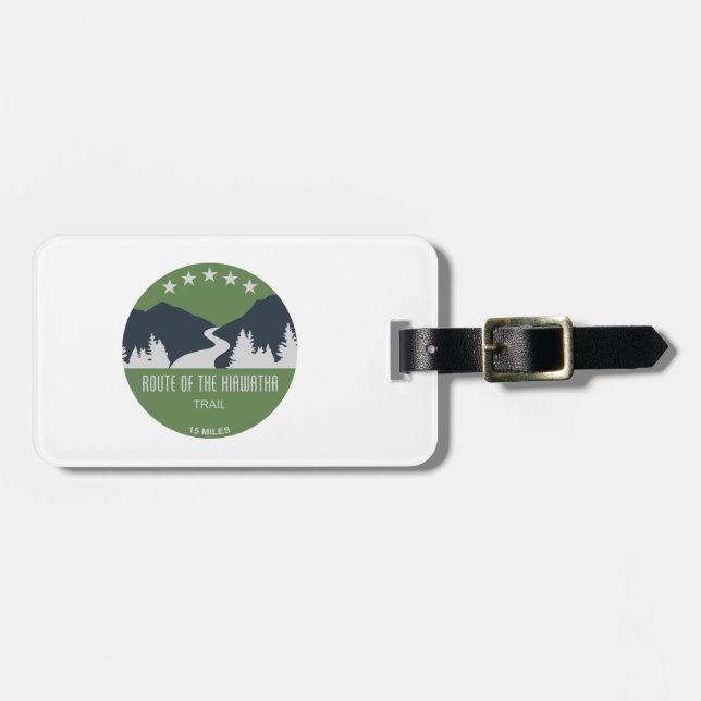 Route Of The Hiawatha Trail Luggage Tag (Front Horizontal)