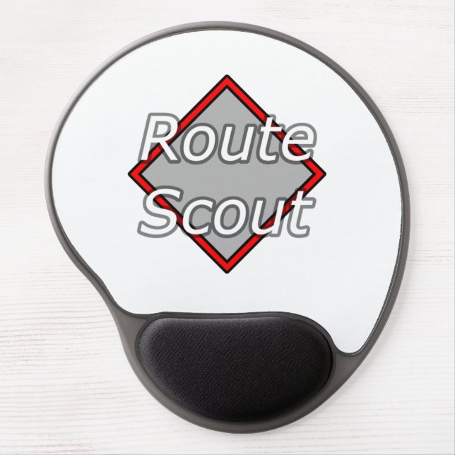 Route Scout Gel Mouse Pad (Front)