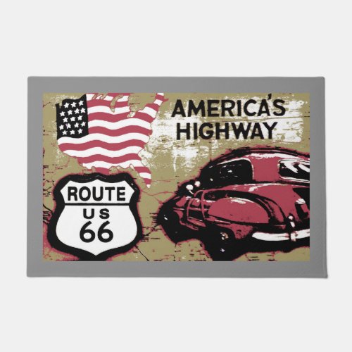 Route US 66 Doormat