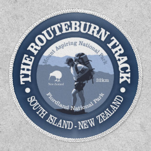 Routeburn Track (BG) Patch