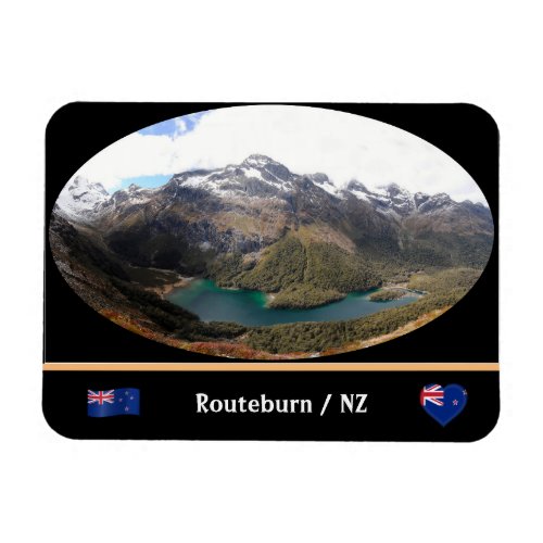 Routeburn Track Meckenzie trekking  New Zealand Magnet