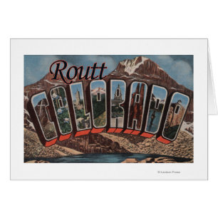 Routt, ColoradoLarge Letter ScenesRoutt, CO Cards