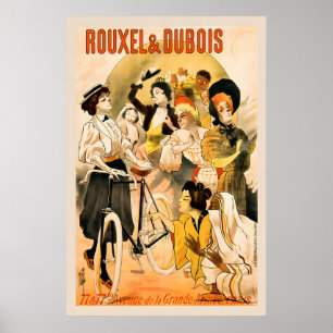 Rouxel & Dubois Bicycle Poster