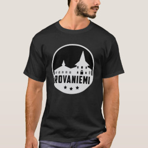 Rovaniemi Finland City Skyline Cityscape Gift T-Shirt