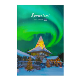 Rovaniemi, Finland - Magic Aurora Acrylic Print