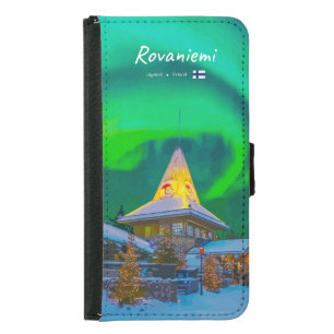 Rovaniemi, Finland - Magic Aurora Samsung Galaxy S5 Wallet Case