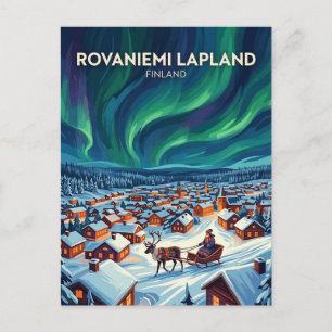 Rovaniemi Finland Postcard