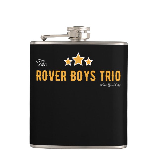 Rover Boys Trio 6 oz. Flask (Front)