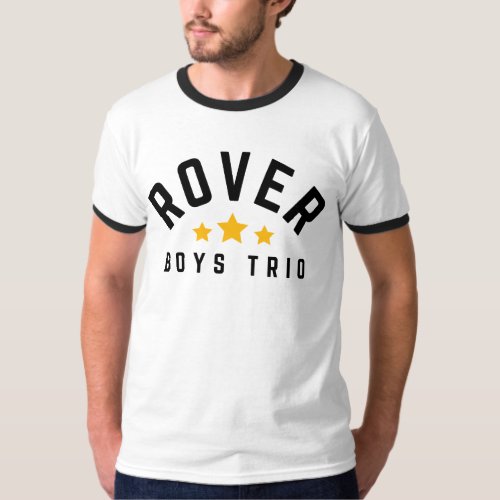 Rover Boys Trio Vintage Style Ringer T_Shirt