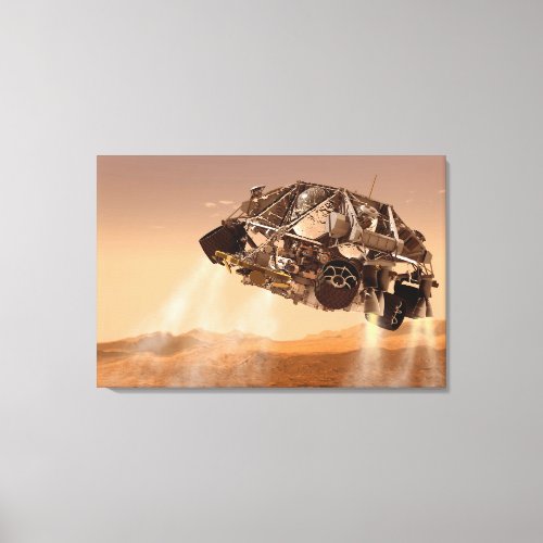 Rover  Descent Stage For Mars Science Laboratory Canvas Print