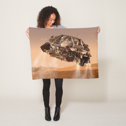 Rover  Descent Stage For Mars Science Laboratory Fleece Blanket